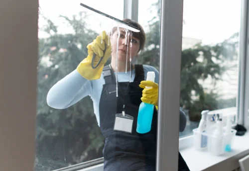 Nettoyage de vitres intérieures et extérieures à Burie